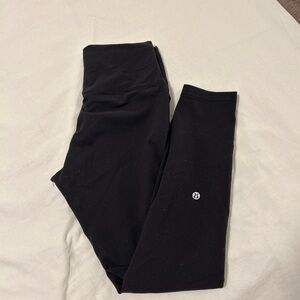 lululemon wunder train Black Leggings